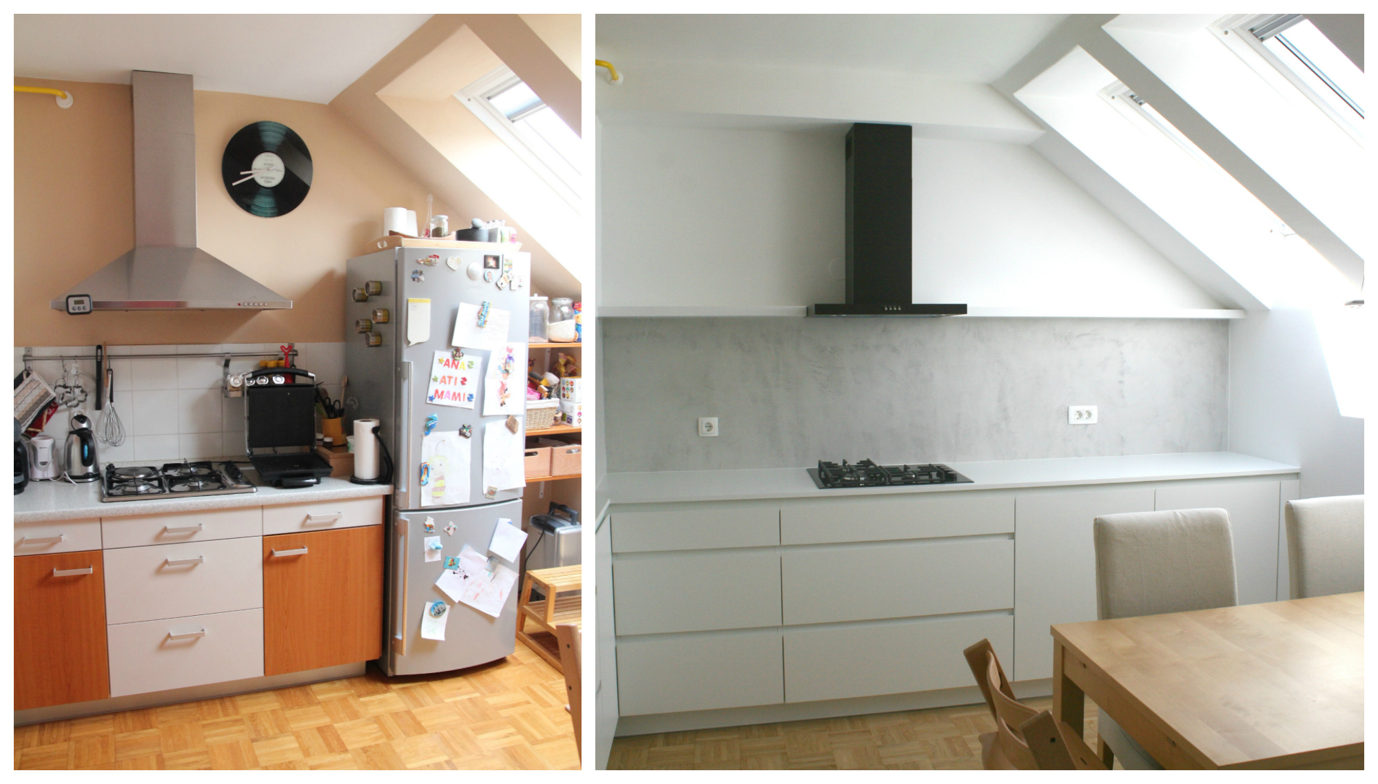 Kuhinja prej in potem, fotografija Celovito